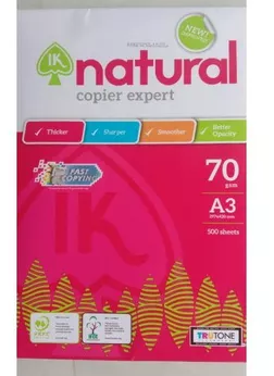 Giấy IK Natural A3 70gsm  5.0  9 ratings
